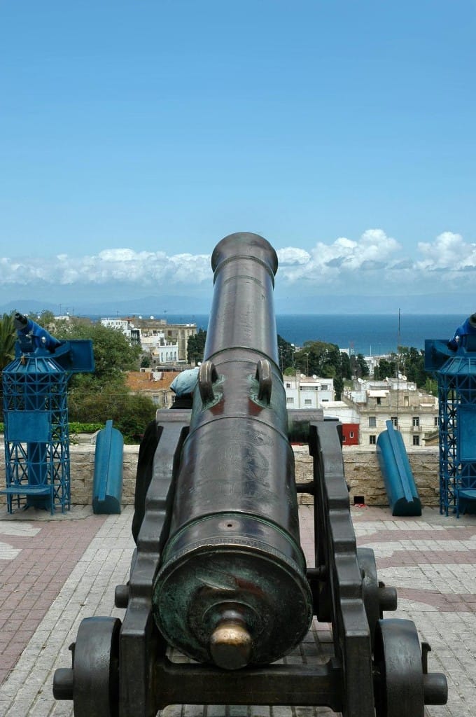 Historic cannon viewpoint in Chefchaouen